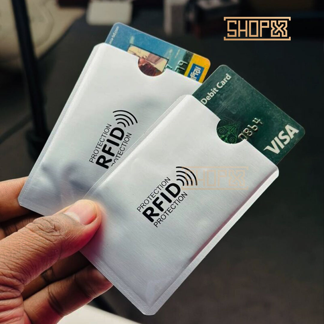 Anti Rfid Card Holder NFC Blocking Reader Case Protection Aluminium